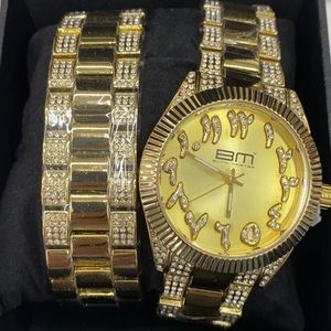 Men’s Celebrity Style Wrist Watch Set